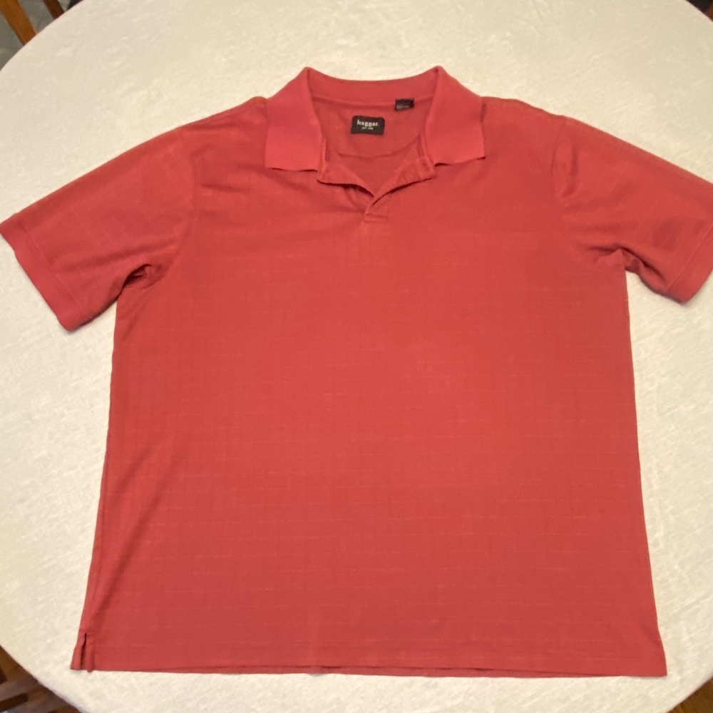 Men's XL Rust-colored Polo Shirt